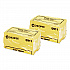 Masslinn Dust Cloths, 24 x 24, Yellow, 50/Bag, 2 Bags/Carton (0911)