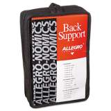 Allegro Economy Back Support Belt, Large, 38" to 47" Waist, Black (717603)
