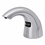 CX10 Counter Mount Soap Dispenser with Metal Spout Fixture, 2,000 mL, 2.28 x 5.82 x 4.04, Chrome (894001)