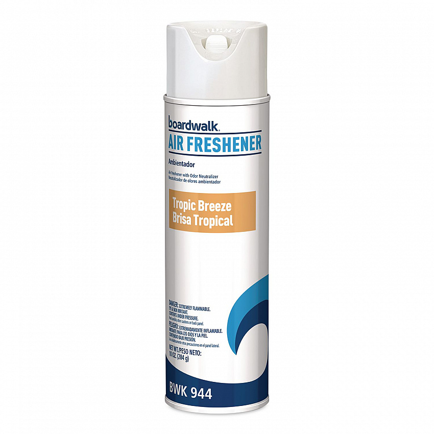Aerosol Air Freshener, Tropic Breeze, 10 oz Aerosol Can, 6/Carton (944)