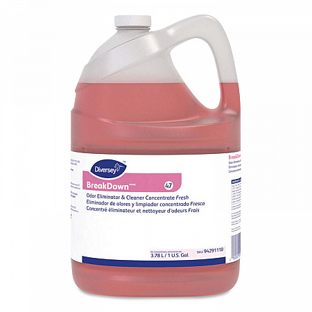 Breakdown Odor Eliminator, Fresh, Liquid, 1 gal Bottle (94291110)