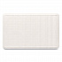 Safti-Grip Bath Mats, White Textured Surface, Suction-Cup Backing, 14