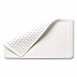 Safti-Grip Bath Mats, White Textured Surface, Suction-Cup Backing, 16