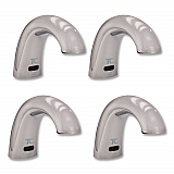 One Shot Soap Dispenser - Touch Free, Foam, 800 mL/1,600 mL, 11 x 14 x 3.5, Chrome, 4/Carton (1938171CT)