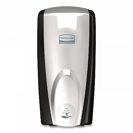 AutoFoam Touch-Free Dispenser, 1,100 mL, 5.2 x 5.25 x 10.9, Black/Chrome (750411)