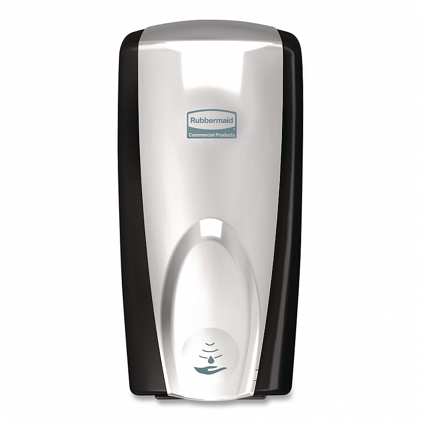 AutoFoam Touch-Free Dispenser, 1,100 mL, 5.2 x 5.25 x 10.9, Black/Chrome (750411)