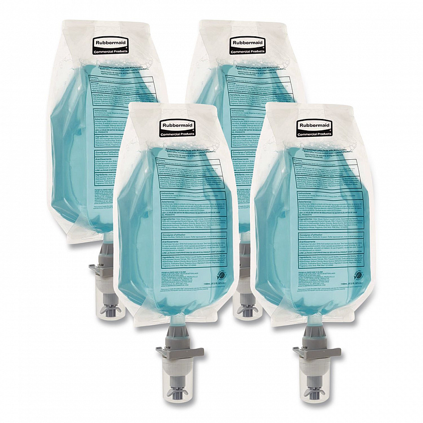 Autofoam Hand Soap Refill, Lotion Soap with Moisturizer, Light Citrus Scent, 1,100 mL, 4/Carton (750112)