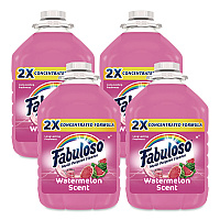 Multi-Use Cleaner, Watermelon Scent, 128 oz Bottle, 4/Carton (61051023CT)