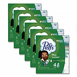 Plus Lotion Facial Tissue, 2-Ply, White, 56 Sheets/Box, 24 Boxes/Carton (34899CT)