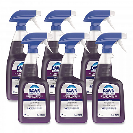 Kitchen Surface Degreaser, 32 oz Spray Bottle, 6/Carton (07308)