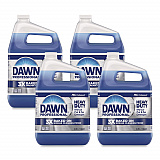 Heavy-Duty Manual Pot/Pan Dish Detergent, Original Scent, 1 gal Bottle, 4/Carton (08837)