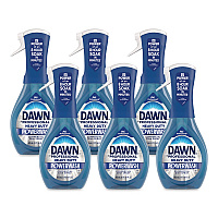 Heavy Duty Powerwash Commercial Dish Spray, Fresh Scent, 16 oz, 6 Pack: 6 Starter Kits (12301)