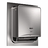 ICON Automatic Roll Towel Recessed Dispenser Housing with Trim Panel, 22 x 6.52 x 17.64, Stainless Steel (53699)