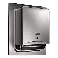 ICON Automatic Roll Towel Recessed Dispenser Housing with Trim Panel, 22 x 6.52 x 17.64, Stainless Steel (53699)