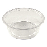Portion Cups, 1.5 oz, Clear, 100/Pack, 25 Packs/Carton (60003016)
