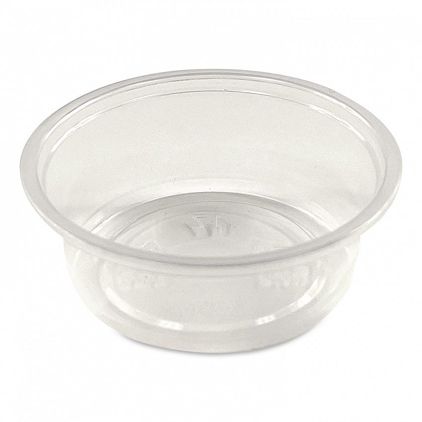 Portion Cups, 1.5 oz, Clear, 100/Pack, 25 Packs/Carton (60003016)