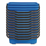 Window and General Cleaning Bucket, 3 gal, Blue, 12/Carton (GRI18312PK)