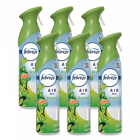 AIR, Gain Original, 8.1 oz Aerosol Spray, 6/Carton (19929)