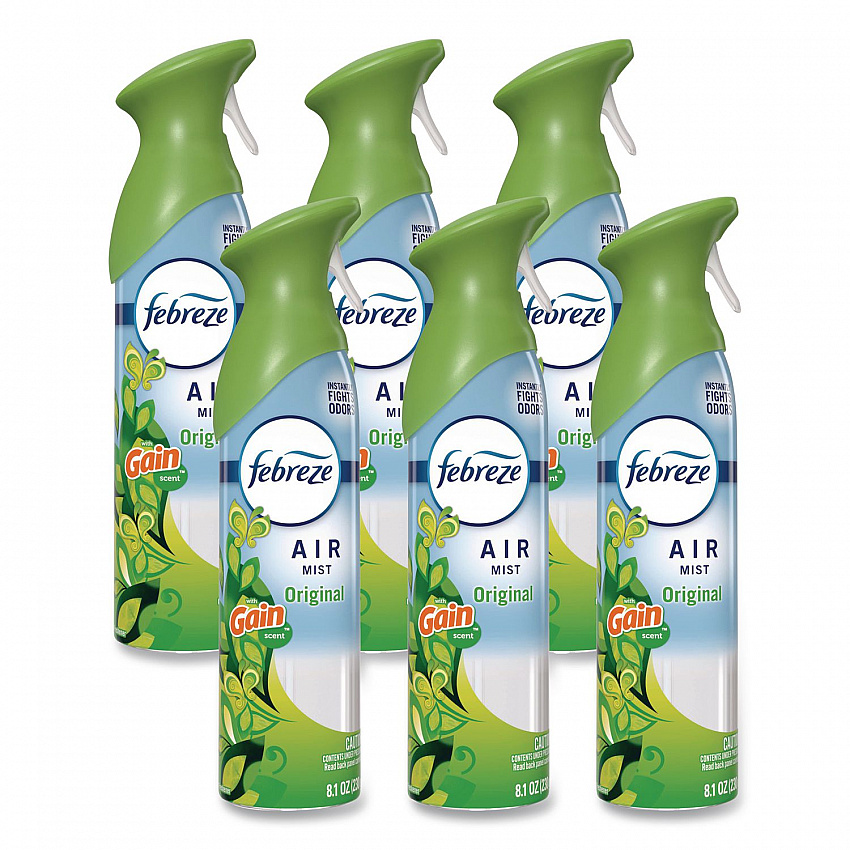 AIR, Gain Original, 8.1 oz Aerosol Spray, 6/Carton (19929)