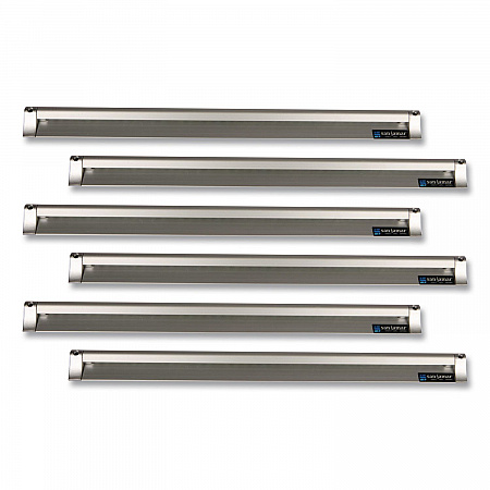 Check Rack, 36 x 0.75 x 2, Silver, 6/Carton (CK6536ACT)