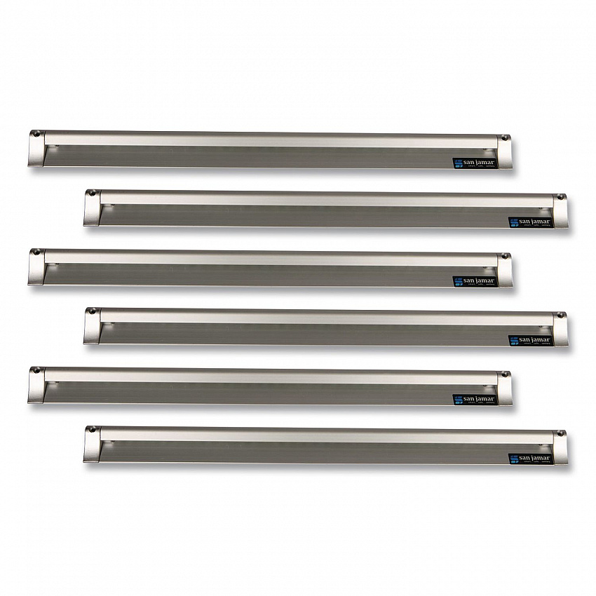 Check Rack, 36 x 0.75 x 2, Silver, 6/Carton (CK6536ACT)