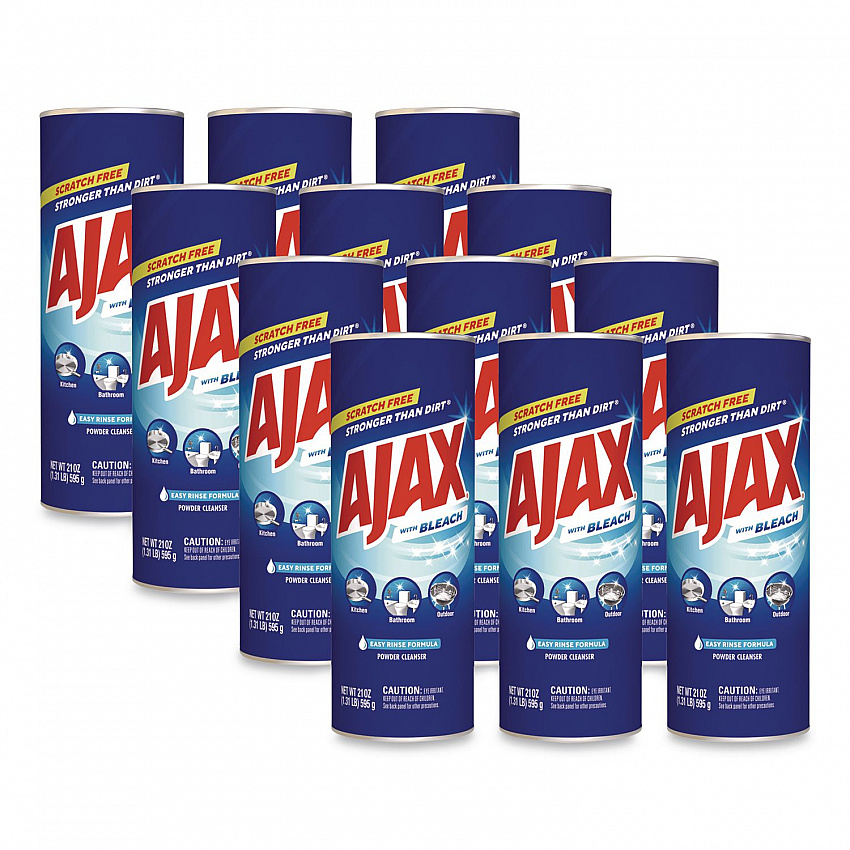 Powder Cleanser with Bleach, 21 oz Canister, 12/Carton (61034403)