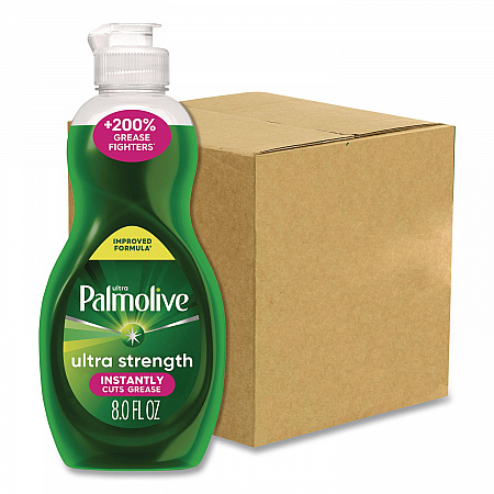 Dishwashing Liquid, Fresh Scent, 8 oz. Bottle, 16/Carton (61047169)