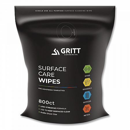 Surface Care Wipes, 1-Ply, 6 x 8, Fresh Scent, White, 800 Wipes (GRI5RW1)
