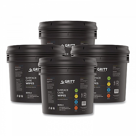 Surface Care Wipes, 1-Ply, 6 x 8, Fresh Scent, White, 800/Bucket, 4 Buckets/Carton (GRI5RW1BCS)