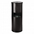Floor Stand Wet Wipe Dispenser Station with 7 Gallon Built-In Trash Can, 13.1 x 13.1 x 36, Black (GRI509BLK)