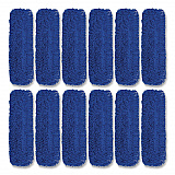 Microfiber Looped Dust Mop Pad Head, 36 x 5, Blue, 12/Carton (GRI1823612PK)