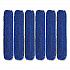Microfiber Looped Dust Mop Pad Head, 48 x 5, Blue, 6/Pack (GRI182486PK)