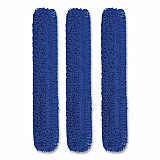 Microfiber Looped Dust Mop Pad Head, 60 x 5, Blue, 3/Pack (GRI182603PK)