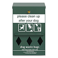 Wall-Mount Pet Waste Roll Bag Dispenser (FLO13RDG)