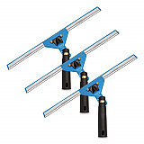 Swivel Window Squeegee with Quick Release, 14" Wide Blade, 3/Pack (GRI1293PK)