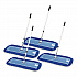 All-In-One Microfiber Dust Mop Set with Telescopic Handle, 36 x 5, Blue Microfiber Head, 72