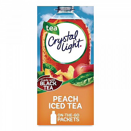 Flavored Drink Mix, Peach Tea, 0.09 oz Packet, 30/Box (79700)