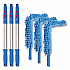 Flexible Wand Duster with Microfiber and Chenille Sleeve and 20