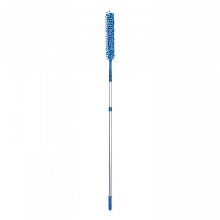 Flexible Wand Duster with Microfiber and Chenille Sleeve and 6 ft Telescopic Pole (GRI1756F)