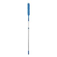 Flexible Wand Duster with Microfiber and Chenille Sleeve and 6 ft Telescopic Pole, 2/Kit (GRI1756F2PK)