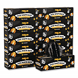 Commercial Grade Dog Waste Station Refill Bags, Open-Face, 8" x 13", Black, 200 Bags/Roll, 10/Carton (FLO210)