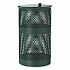 13 Gallon Heavy-Duty Outdoor Pet Waste Trash Can with Lid, Top Door, Green (FLO1TG)
