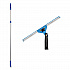 Pro Window Washing Kit with Swivel Squeegee and 6 ft Telescopic Pole, 14