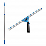 Pro Window Washing Kit with Swivel Squeegee and 6 ft Telescopic Pole, 18" Wide Blade (GRI1306F18)