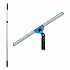 Pro Window Washing Kit with Swivel Squeegee and 6 ft Telescopic Pole, 18