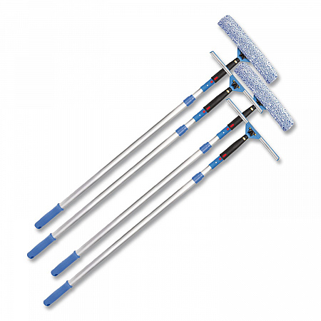 Pro Window Washing Kit with Squeegee, Washer and 6 ft Telescopic Pole, 14