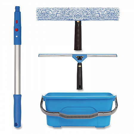 Pro Window Cleaning Kit with 14