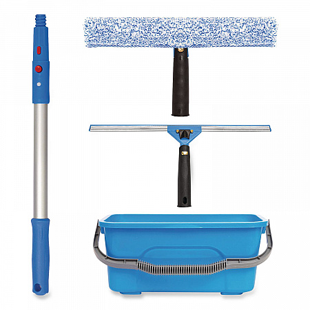 Pro Window Cleaning Kit with 14