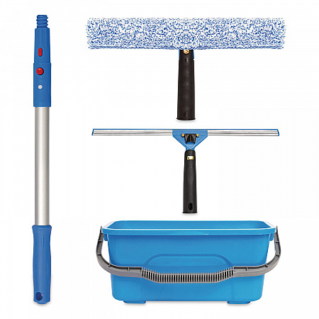 Pro Window Cleaning Kit with 14