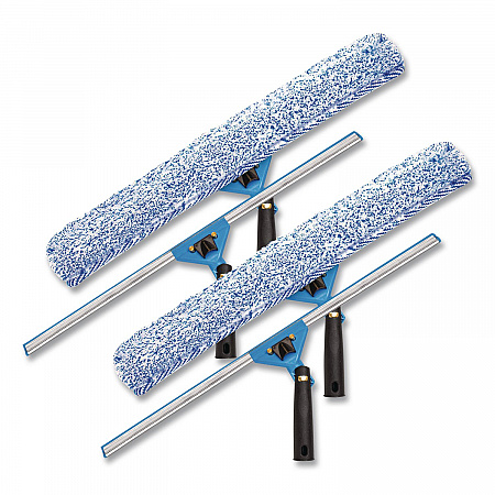 Swivel Window Washing Kit with Squeegee and Washer, 18